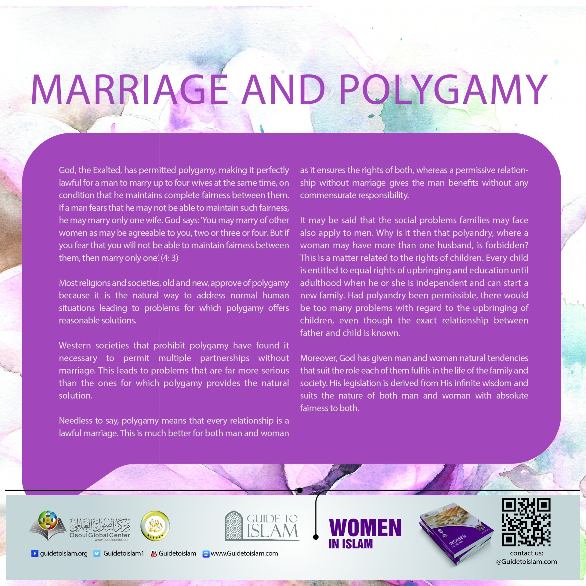 Marriage and polygamy