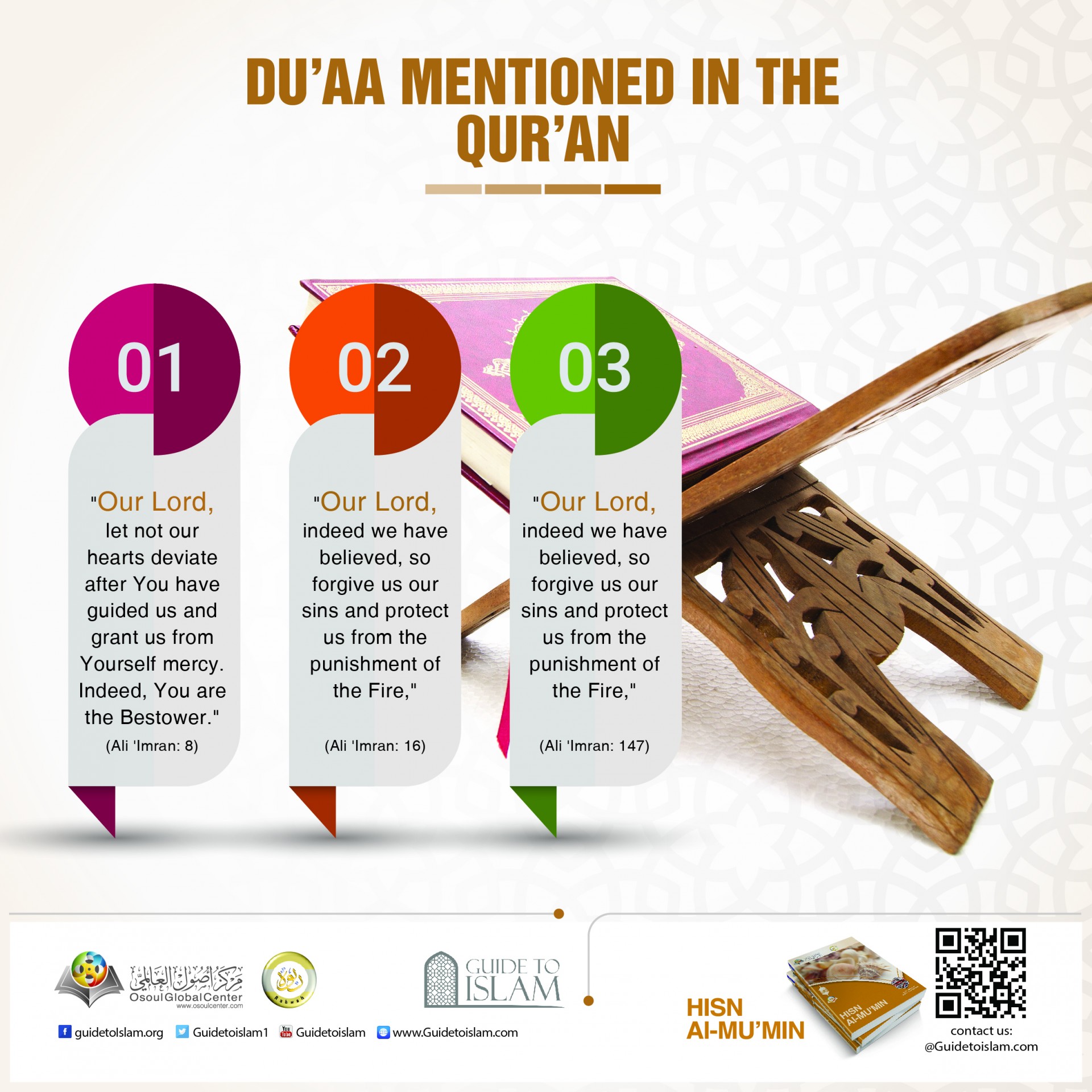 Du'aa mentioned in the Qur'an