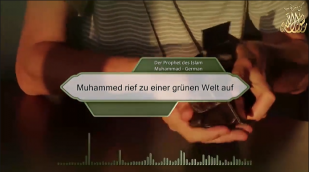 Muhammed rief zu einer grünen Welt auf