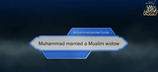 Muhammad married a Muslim widow