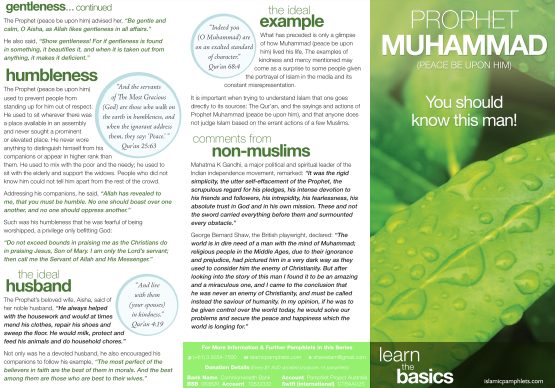 Prophet Muhammad - You Should Know This Man (1-2)