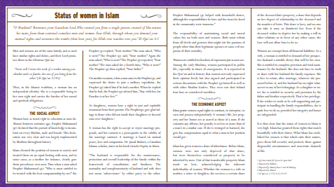 Status of Women in Islam (2-2)